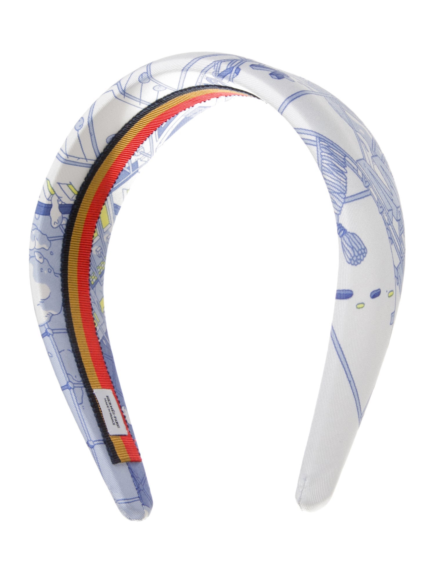 【HERMES】\"La Legende du Cheval\" Gina headband La Legende du Cheval