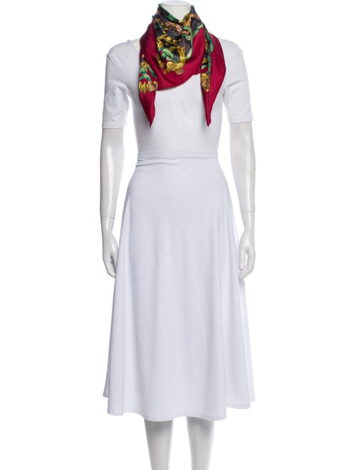 Hermès Ferronnerie Silk Scarf