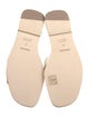 Hermès Himalayan Oran Leather Slides