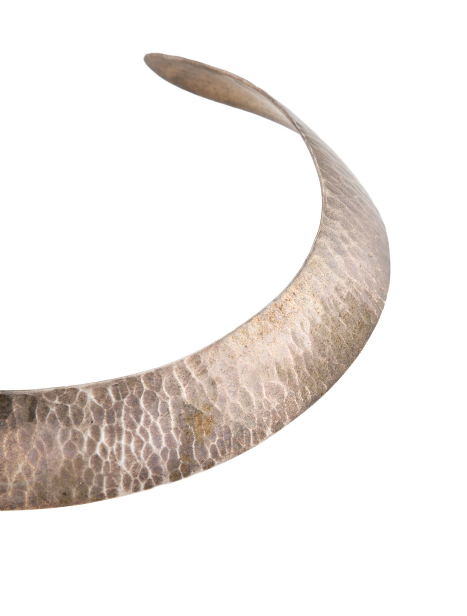 Hermès Hammered Collar Necklace