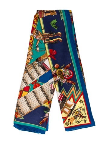 Hermès Scarves and Shawls Silk Shawl 140cm