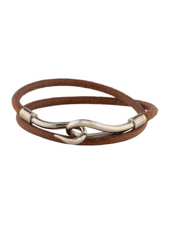 Hermès Jumbo Hook Double Tour Bracelet
