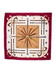 Hermès Cannes et Pommeaux Silk Scarf