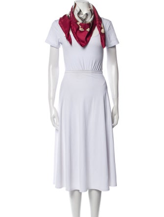 Hermès Cannes et Pommeaux Silk Scarf