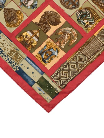 Hermès Persona Silk Pocket Square