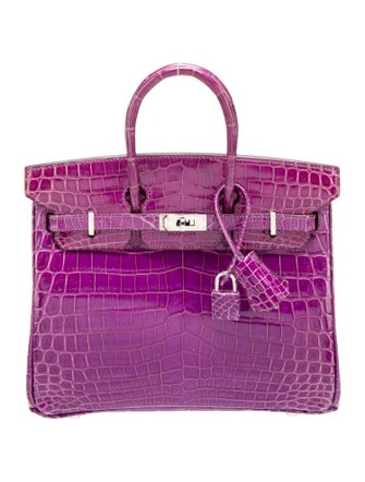 Hermès Niloticus Crocodile Birkin 25