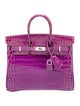 Hermès Niloticus Crocodile Birkin 25