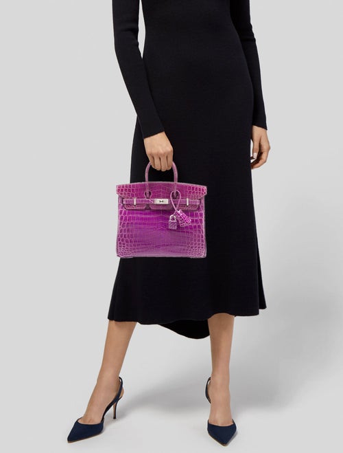 Hermès Niloticus Crocodile Birkin 25