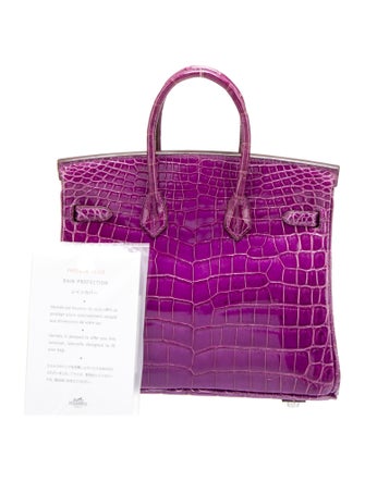 Hermès Niloticus Crocodile Birkin 25