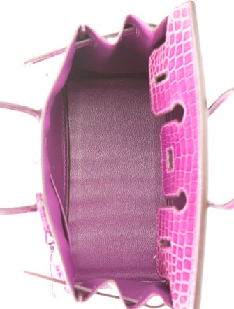Hermès Niloticus Crocodile Birkin 25
