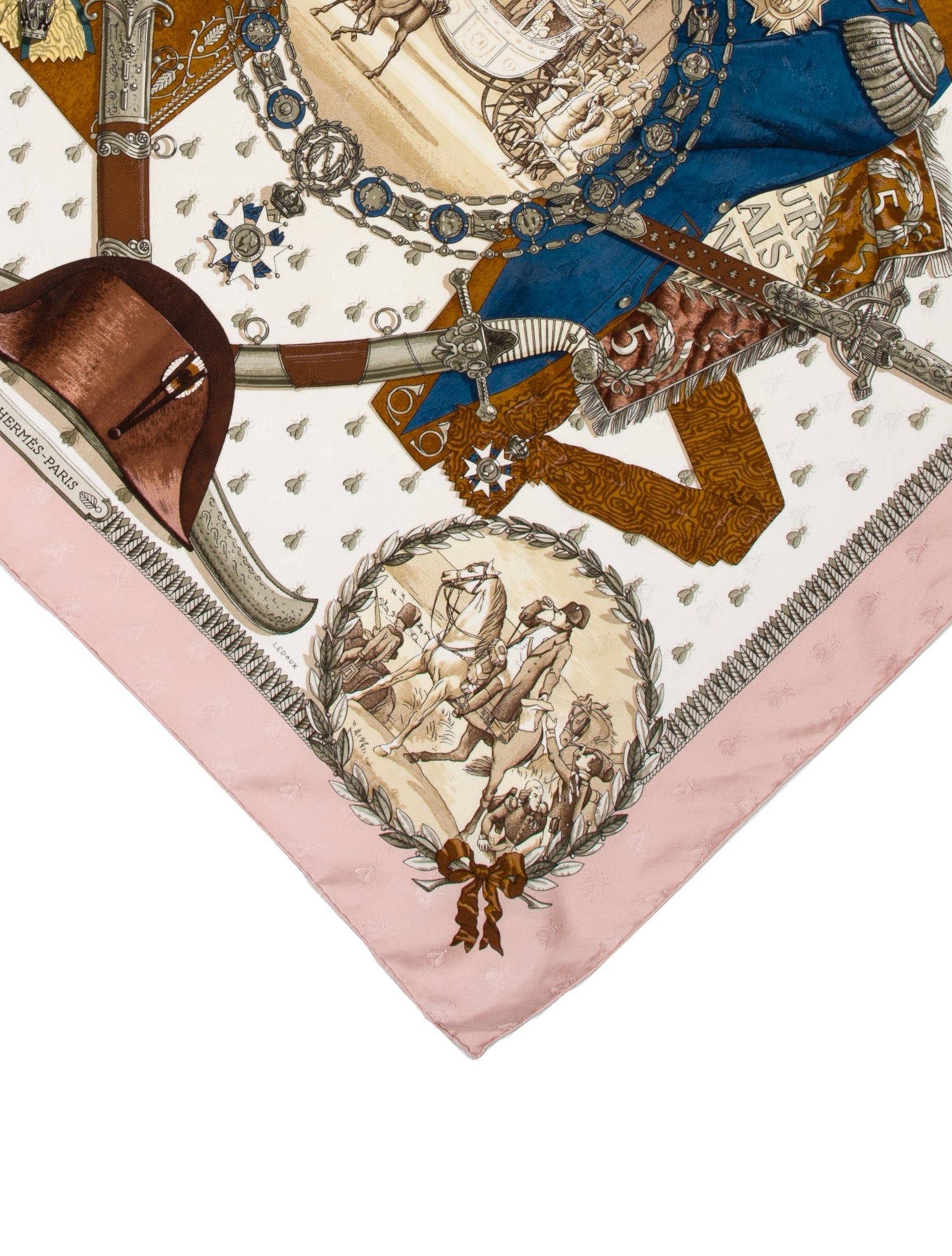 Hermès Napoléon Jacquard Silk Scarf