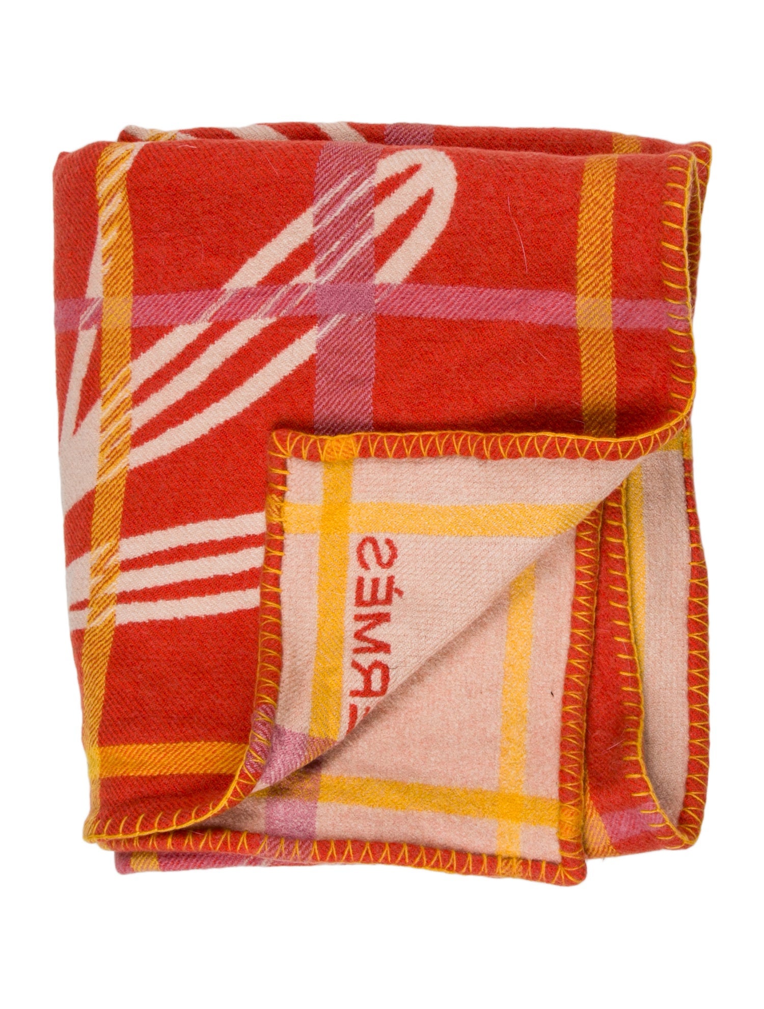 Hermès Wool Throw Blanket
