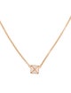 Hermès 18K Diamond Clou d'H Pendant Necklace, Small Model