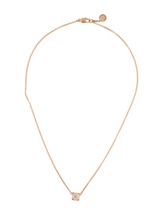 Hermès 18K Diamond Clou d'H Pendant Necklace, Small Model