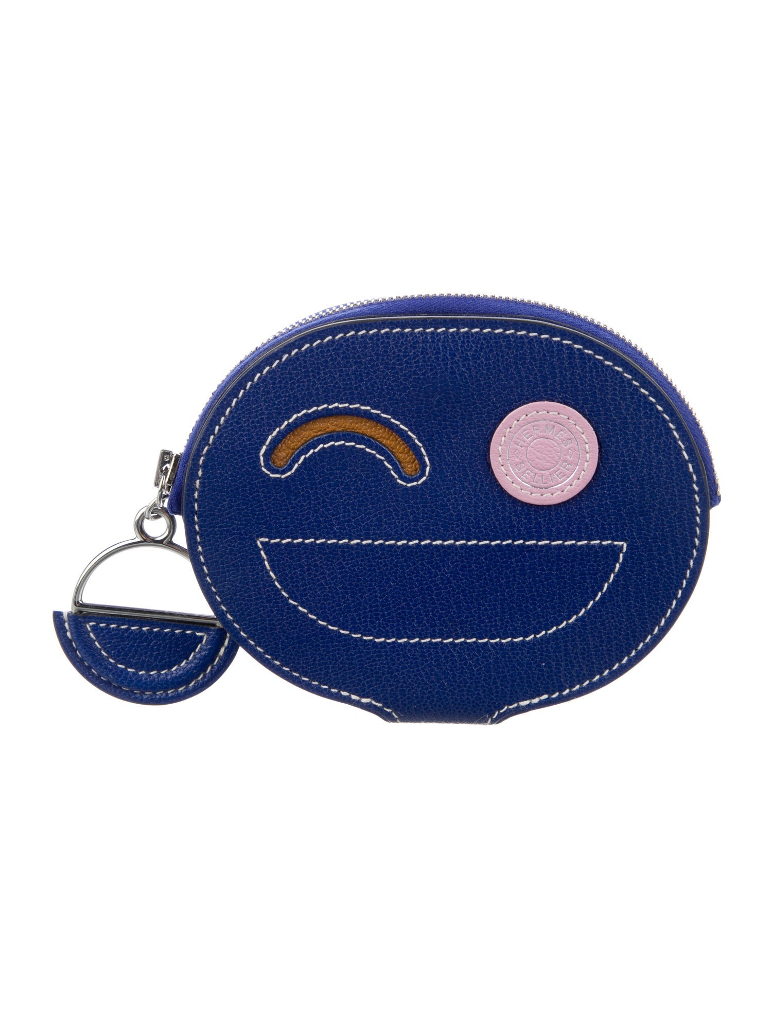 Hermès 2021 In-The-Loop Compact Wallet - Blue Wallets