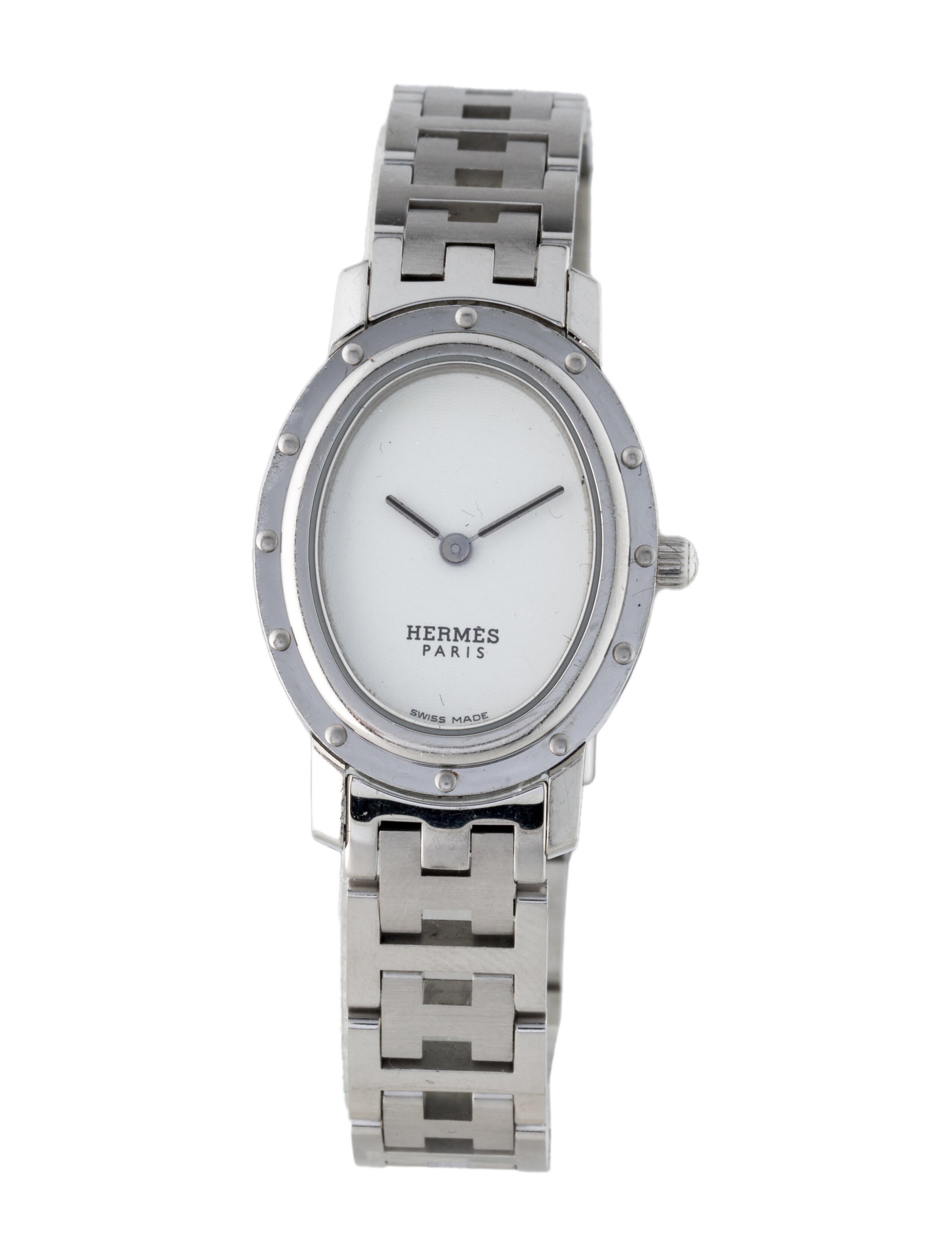 Hermès Clipper Oval Watch