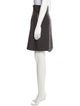 Hermès Cashmere Knee-Length Skirt
