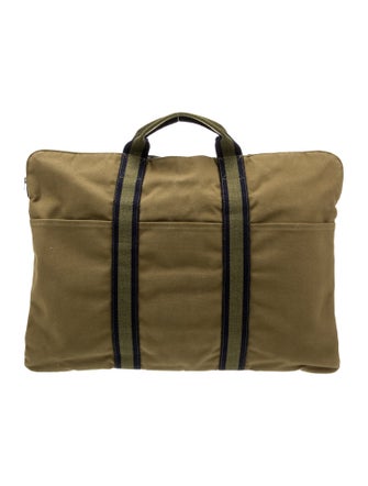 Hermès Toile Fourre-Tout Briefcase