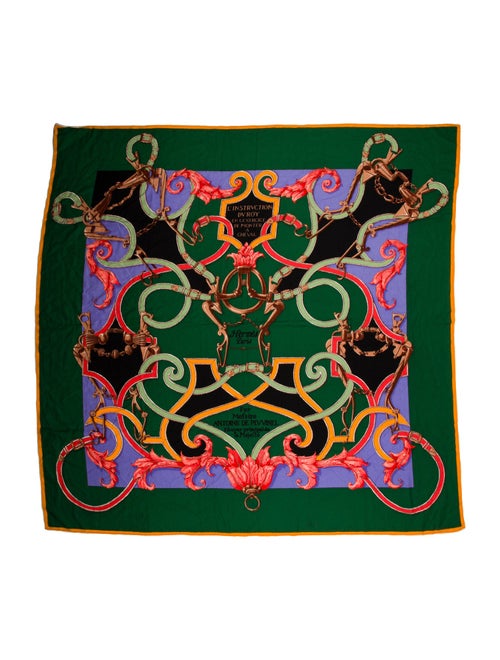 Hermès L'Instruction du Roy Cashmere Shawl