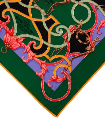 Hermès L'Instruction du Roy Cashmere Shawl