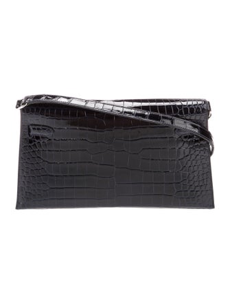 Hermès Shiny Porosus Crocodile Sac Kelly Elan