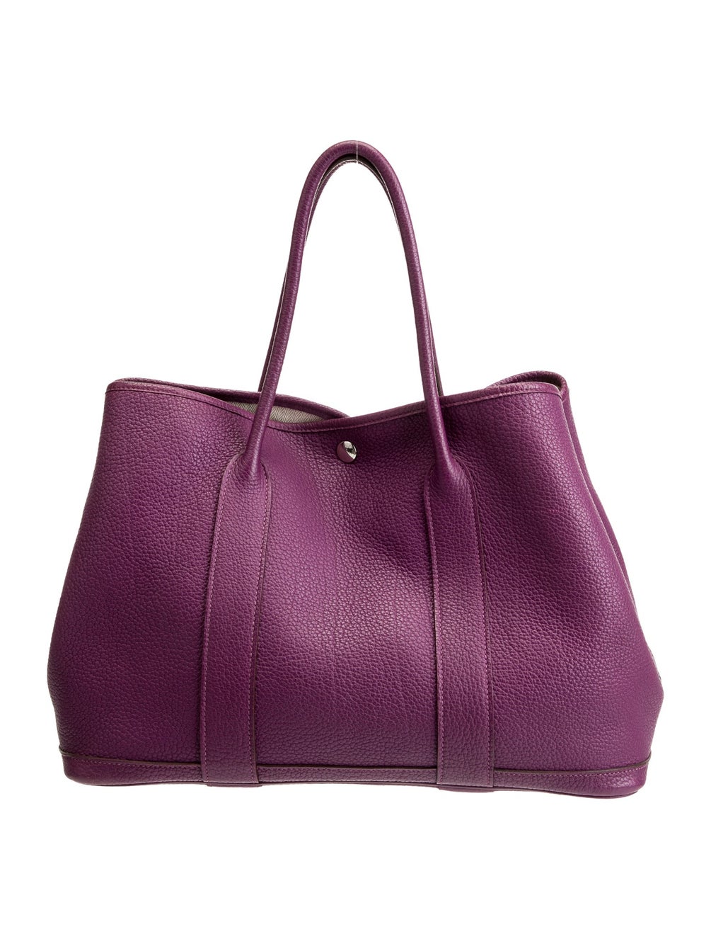 Hermès Negonda Garden Party 36 Purple Handle Bags, Handbags