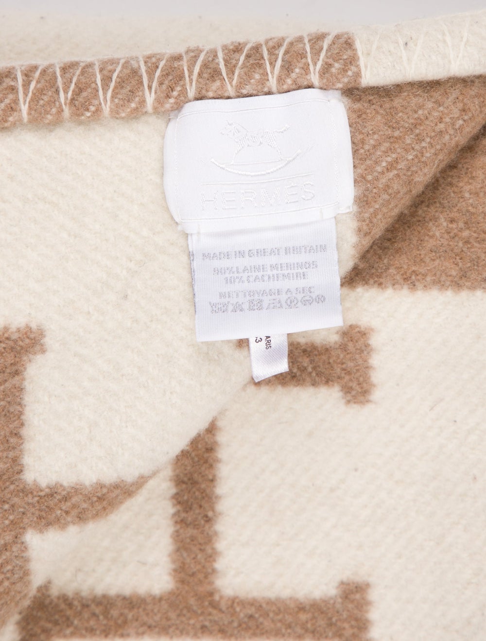 Hermès Avalon Baby Blanket Brown Bedding, Bedding & Bath HER657265