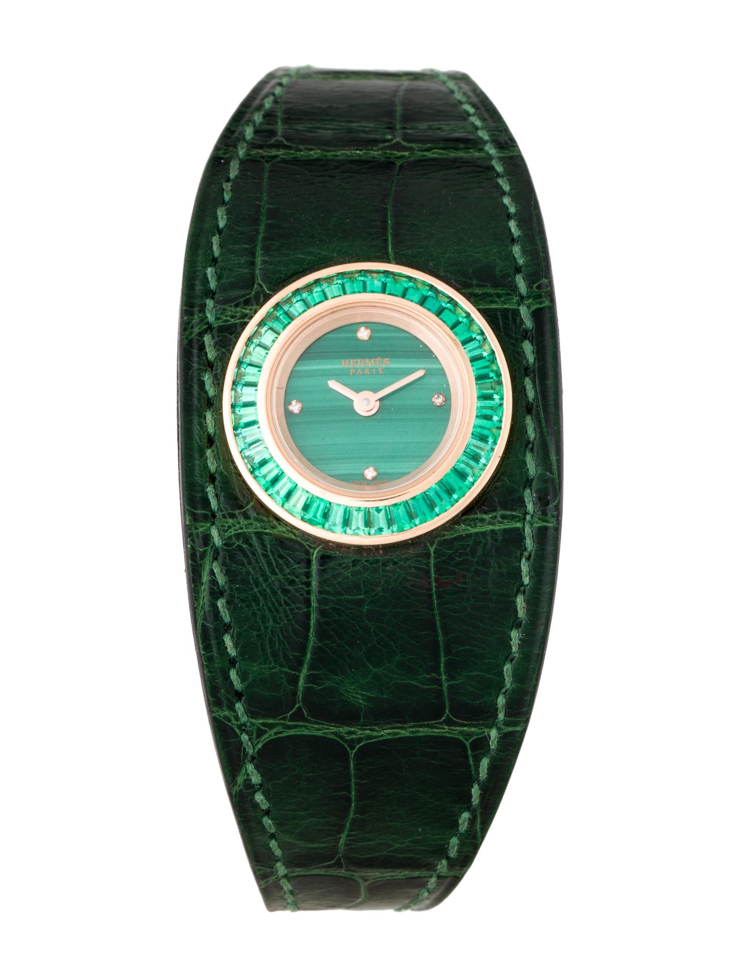 Hermès Faubourg Manchette Joaillerie Watch