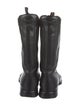 Hermès Leather Moto Boots Leather Rain Boots