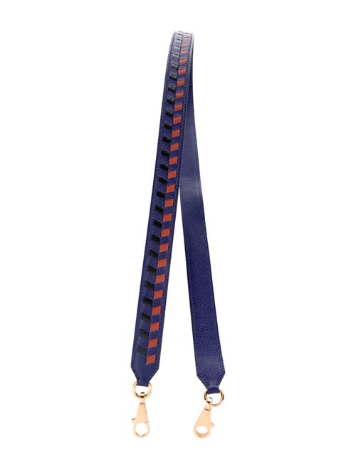 Hermès Epsom Tressage Chevron 25mm Bag Strap