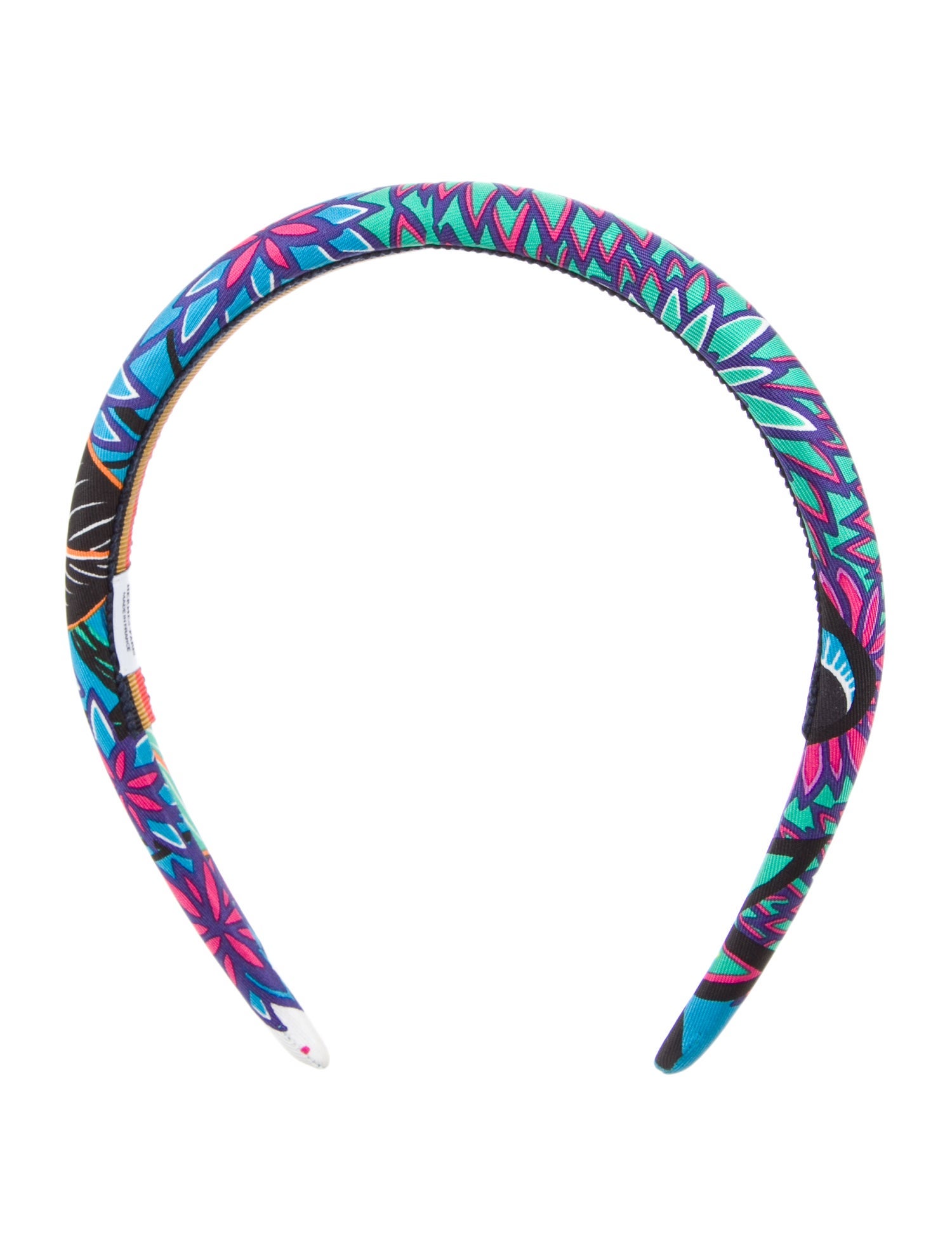 HERMES エルサ「ワイルド シンガポール」ヘッドバンド Hermès Wild Singapore Elsa Headband - Blue Hair Accessories