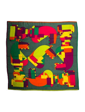 Hermès Echec au Roi Cashmere Shawl