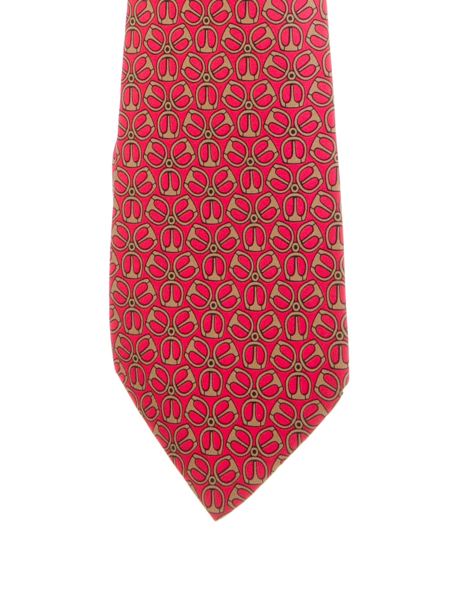 Hermès Silk Patterned Tie