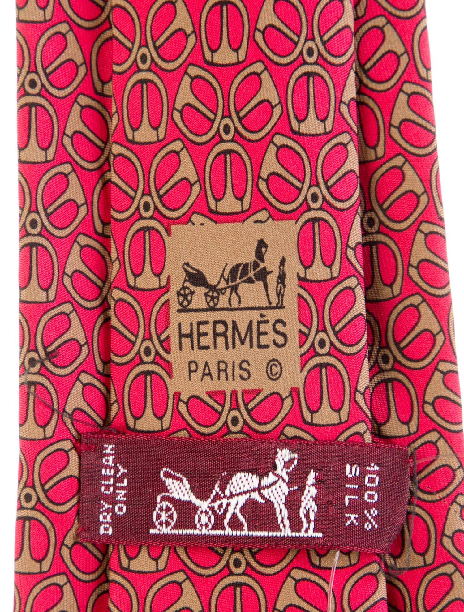 Hermès Silk Patterned Tie