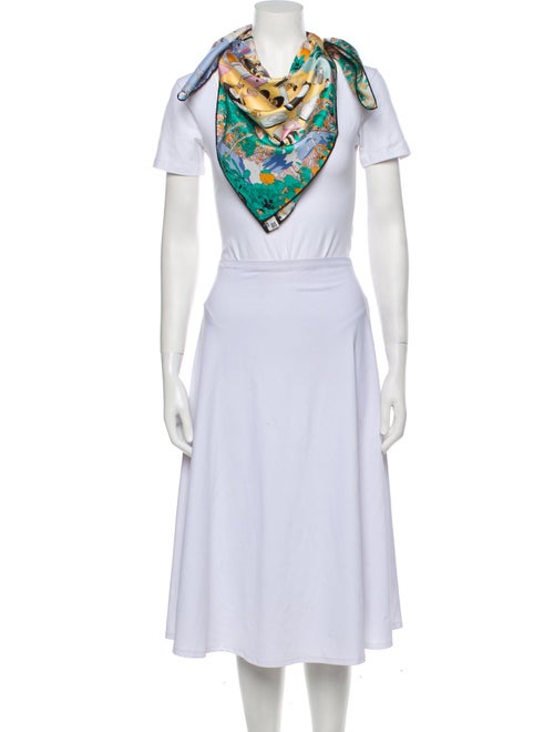 Hermès on The Beach Silk Scarf