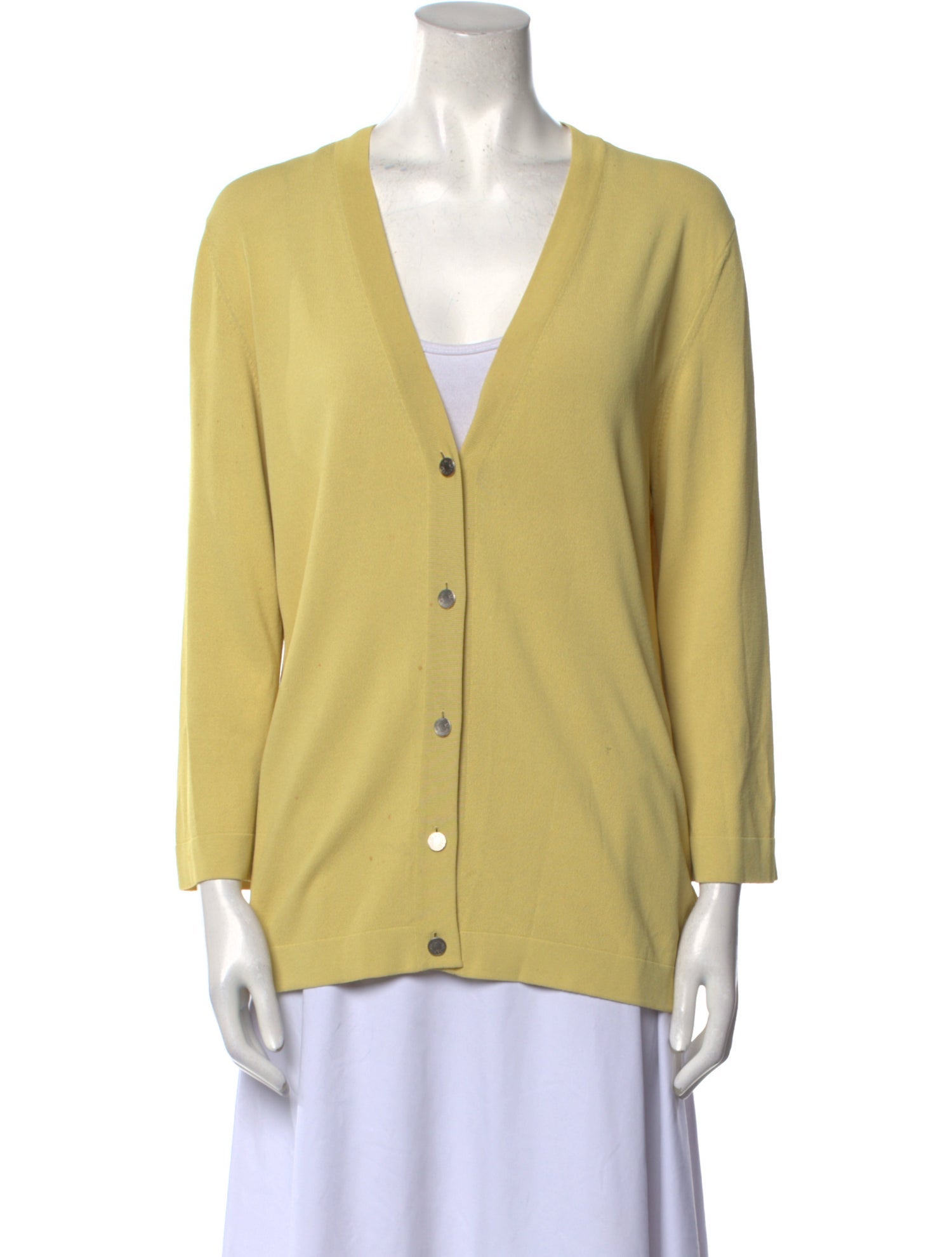 Hermès Plunge Neckline Sweater