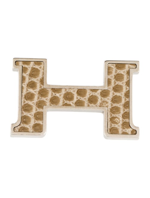 Hermès 13 mm Lizard Constance Belt Buckle