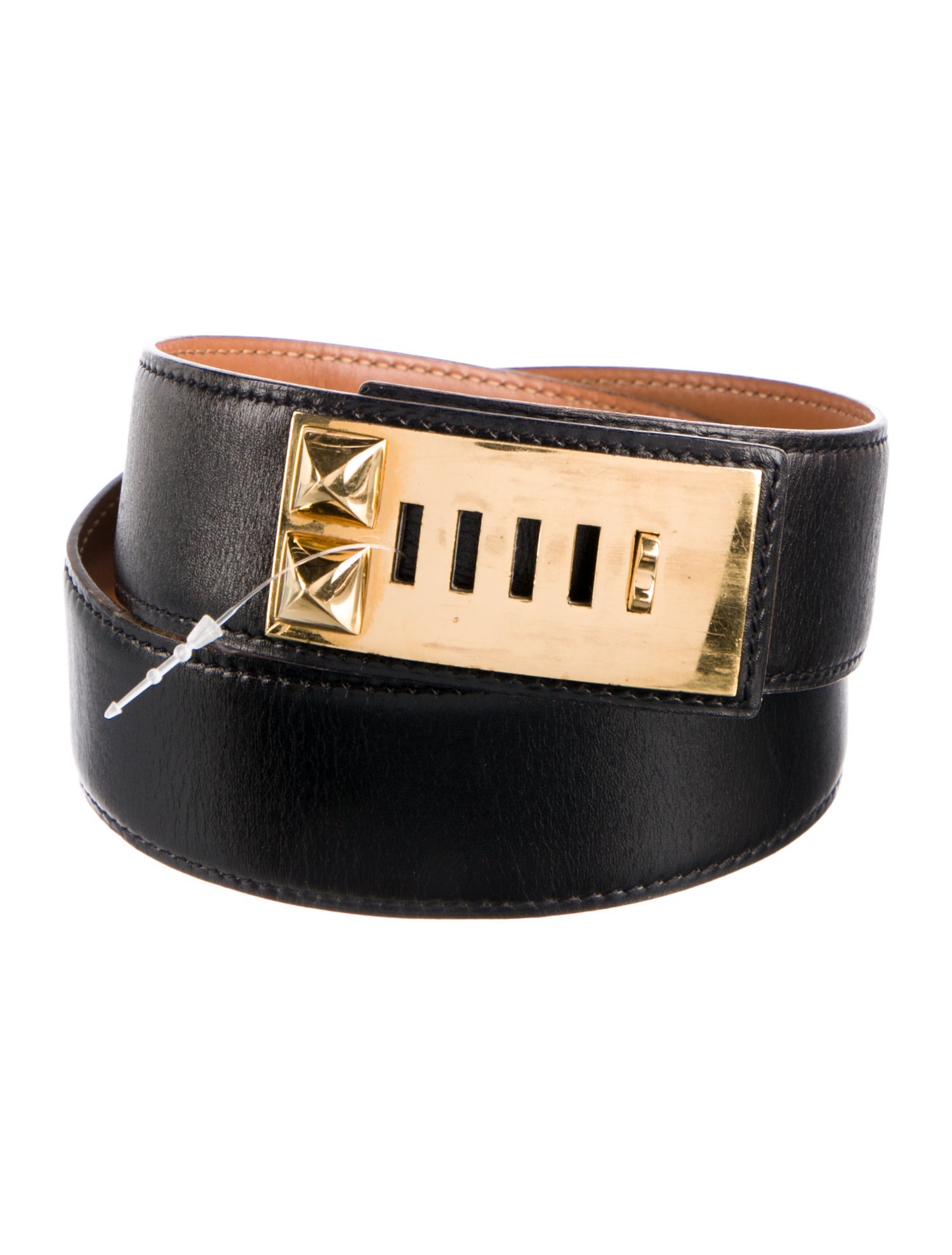 Hermès Box Leather Collier de Chien Belt