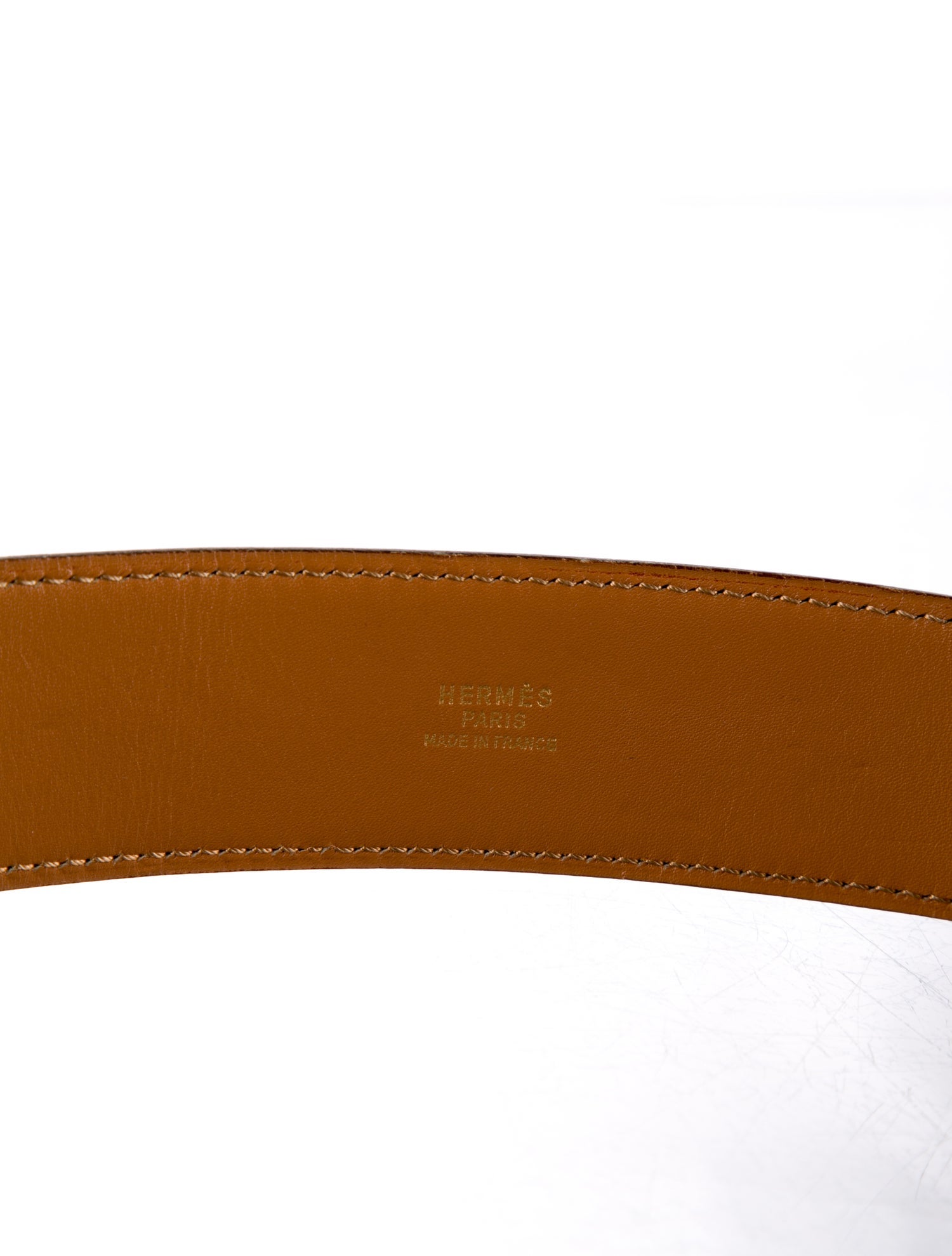 Hermès Box Leather Collier de Chien Belt