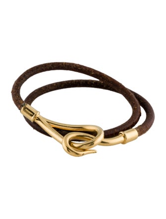 Hermès Jumbo Hook Double Tour Bracelet