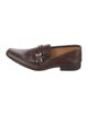 Hermès Dan H Leather Monk Straps