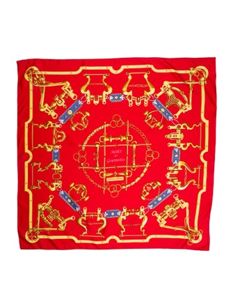 Hermès Mors et Gourmettes Silk Scarf