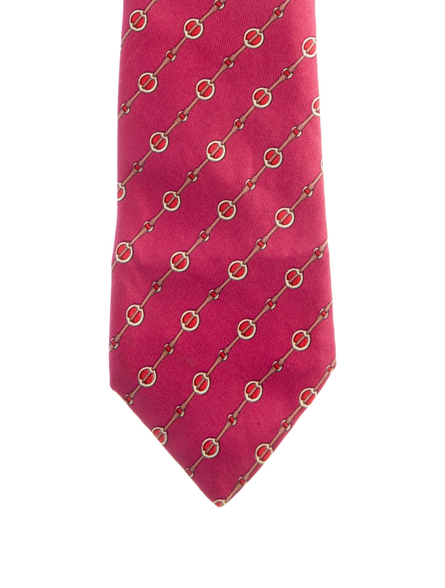 Hermès Silk Patterned Tie