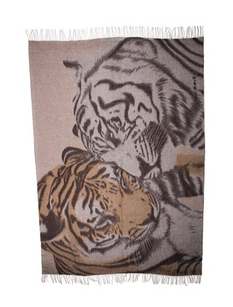 Hermès Calin Félin Throw Blanket