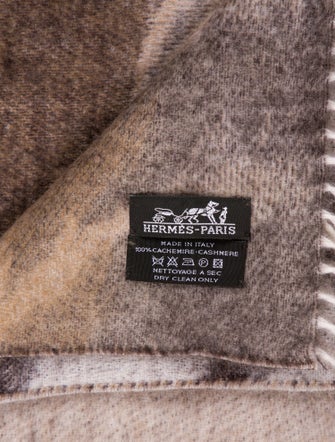 Hermès Calin Félin Throw Blanket