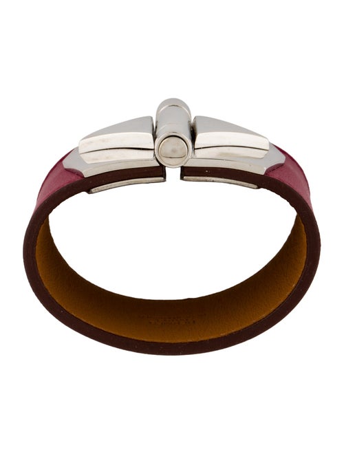 Hermès Leather Berenice Cuir Wrap Bracelet