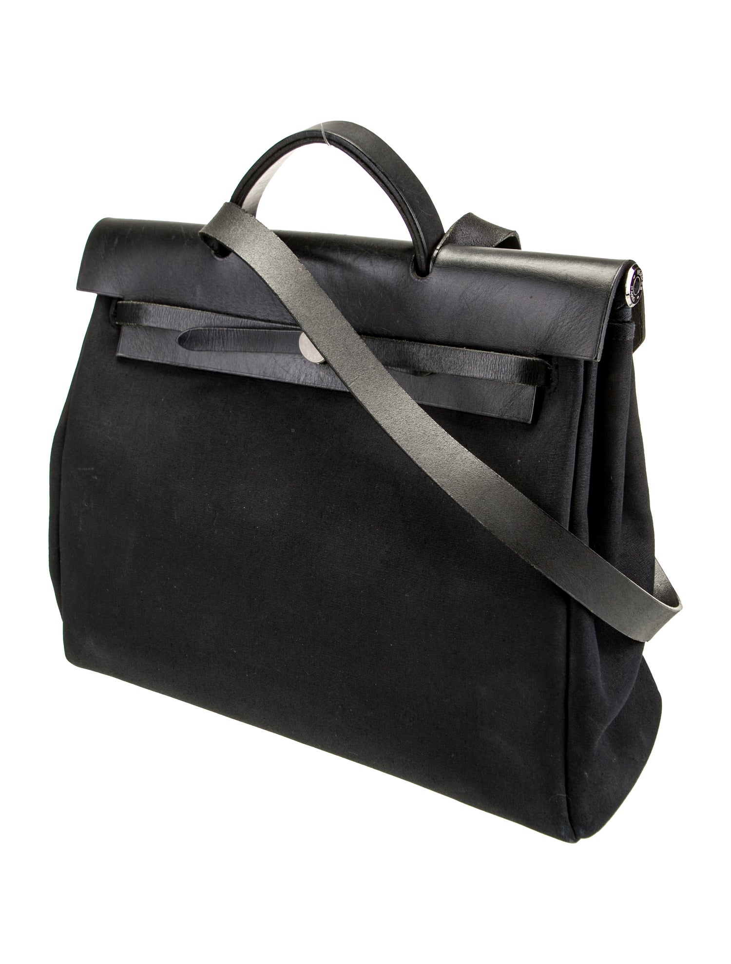 Hermès Toile Vache Herbag 39