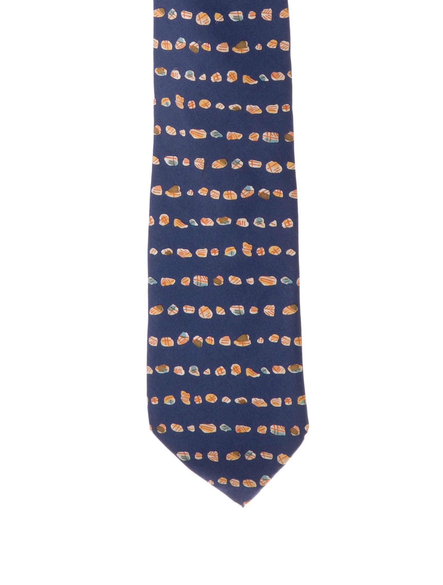 Hermès Silk Patterned Tie