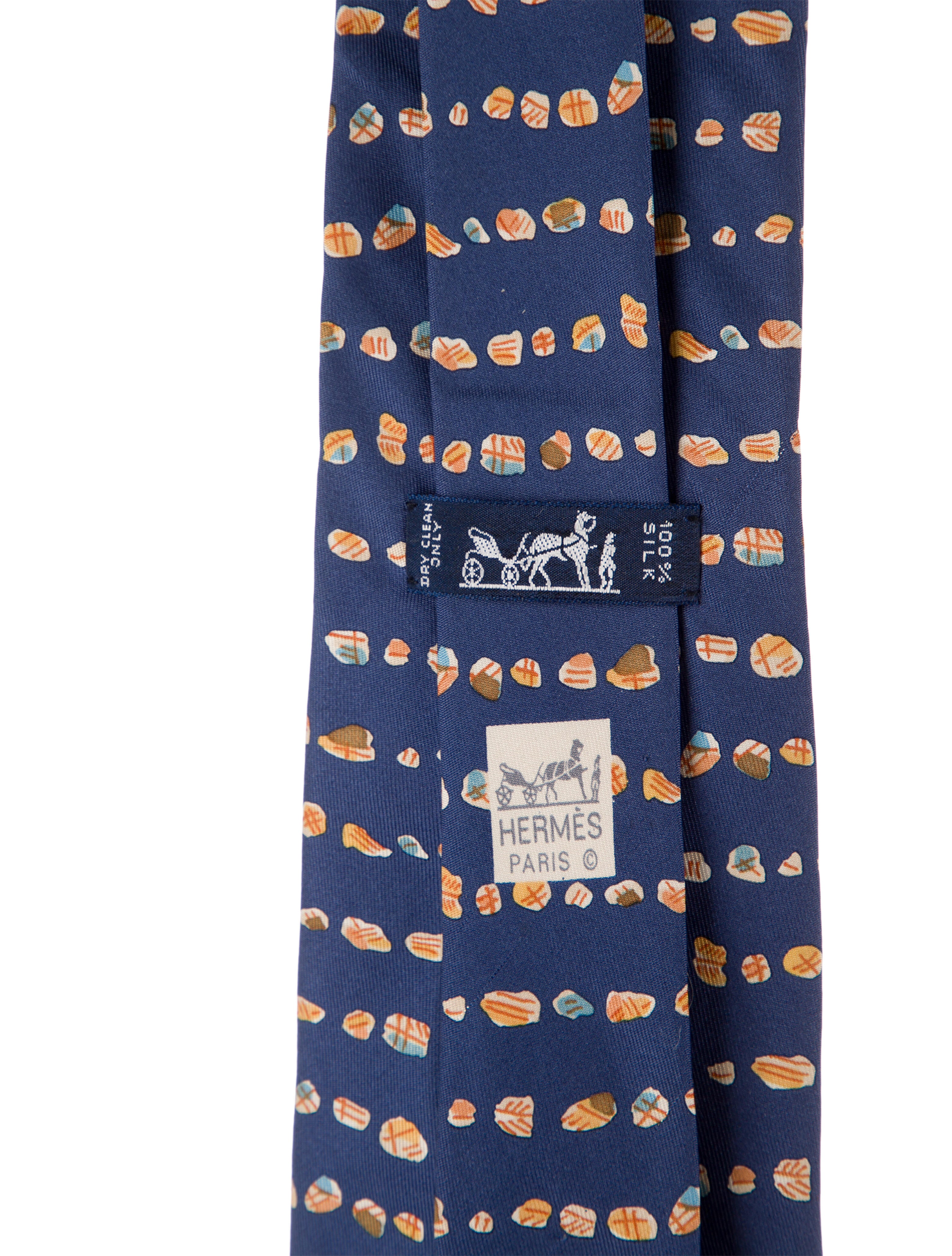 Hermès Silk Patterned Tie