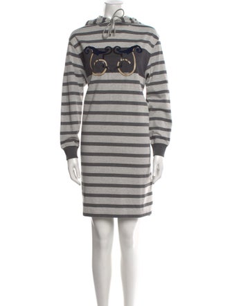 Hermès Striped Mini Dress